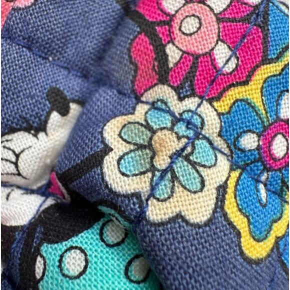 Vera Bradley Disney Sensational Six Paisley Pattern Campus Backpack - Picture 6 of 7